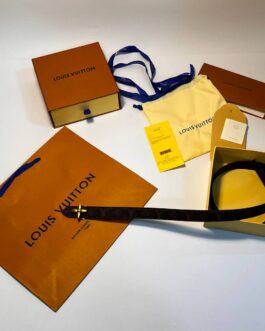 Louis Vuitton Pasek firmowy męski, damski, skóra