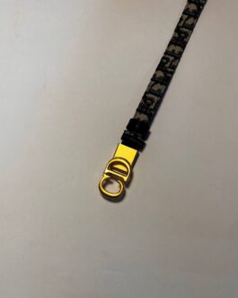 Dior Pasek firmowy męski, damski, skóra