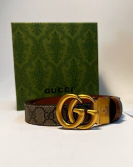 Gucci Pasek firmowy męski, damski, skóra