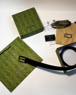 Gucci Pasek firmowy męski, damski, skóra