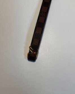 Louis Vuitton Pasek firmowy męski, damski, skóra