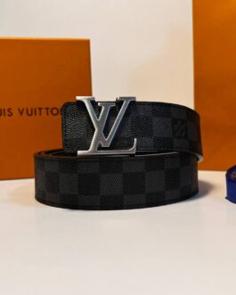 Louis Vuitton Pasek firmowy męski, damski, skóra