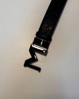 Mont Blanc Pasek firmowy męski, damski, skóra