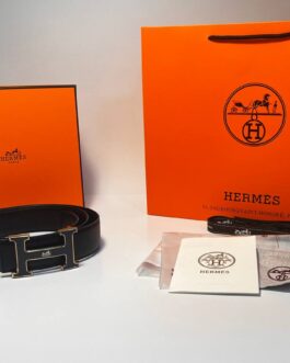 Hermes Pasek firmowy męski, damski, skóra