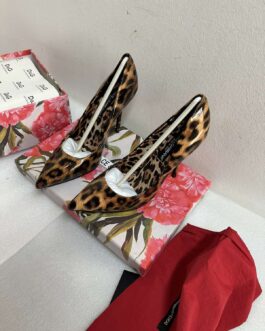 DG Szpilki Buty damskie na obcasie, skora