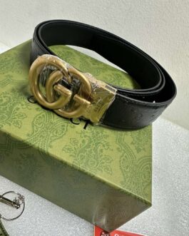 Pasek firmowy damski, meski, skóra Gucci