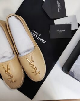 YSL Prada mokasyny, espadryle baleriny, skora