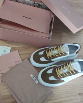 Miu Miu Sneakersy, trampki, tenisówki, buty, skora