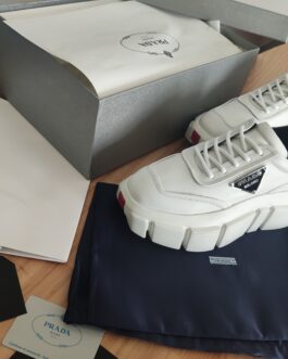 Prada Sneakersy, trampki, tenisówki, buty, skora, od reki
