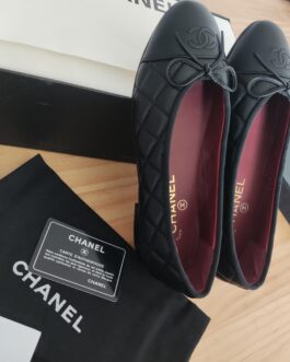 Chanel Buty damskie mokasyny, espadryle baleriny skóra