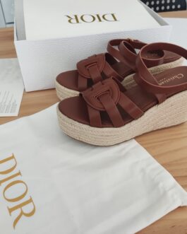 Dior Buty, sandaly klapki, skora