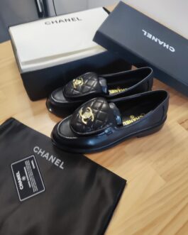Chanel Buty damskie mokasyny, espadryle skóra