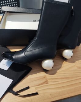 Chanel Buty damskie, kozaki, botki, skóra