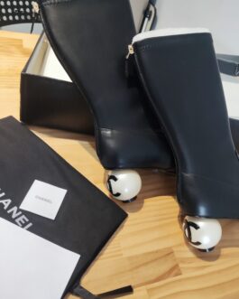 Chanel Buty damskie, kozaki, botki, skóra