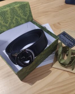 Pasek firmowy damski, meski, skóra Gucci