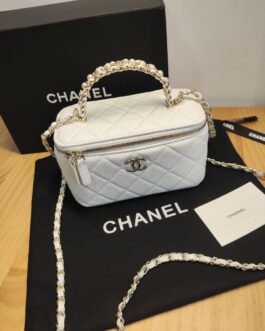 Torebka damska Chanel Vanity, skora od reki