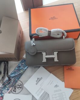 Torebka damska elegancka Hermes, skora