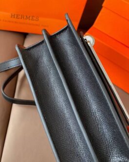 Torebka damska elegancka Hermes roulis, skóra