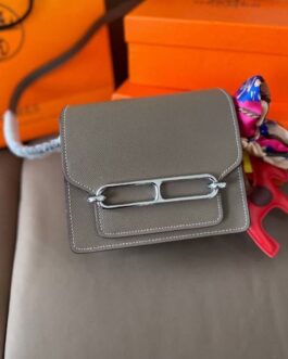 Torebka damska elegancka Hermes roulis, skóra