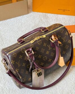 Torebka damska elegancka LouisVuitton speedy nano, skóra