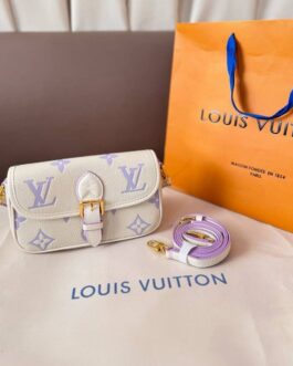 Torebka damska elegancka Louis Vuitton Diane, skóra