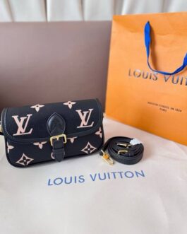 Torebka damska elegancka Louis Vuitton Diane, skóra