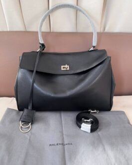 Torebka damska elegancka Balenciaga rogeo, skóra