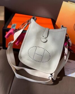 Torebka damska elegancka Hermes, skóra