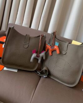 Torebka damska elegancka Hermes, skóra