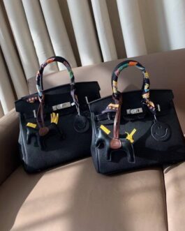 Torebka damska elegancka Hermes Birkin, skóra