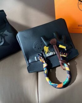 Torebka damska elegancka Hermes Birkin, skóra