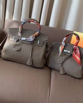 Torebka damska elegancka Hermes Birkin, skóra