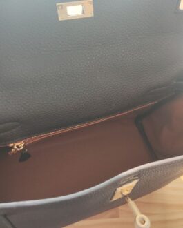 Torebka damska elegancka Hermes Kelly, skora