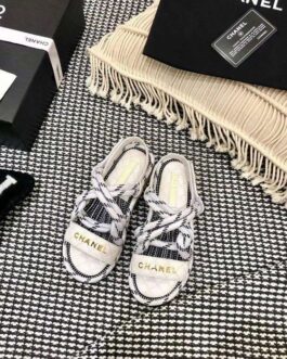 Chanel Buty, sandaly klapki, skora