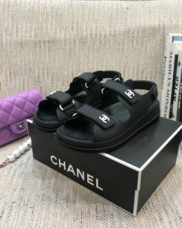 Chanel Buty, sandaly klapki, skora