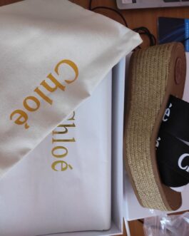 Chloe Buty, sandaly klapki, skora