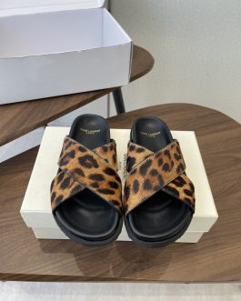 YSL Buty, sandaly klapki, skora