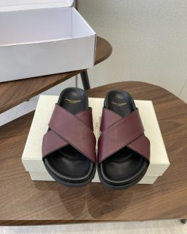 YSL Buty, sandaly klapki, skora