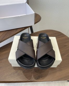 YSL Buty, sandaly klapki, skora