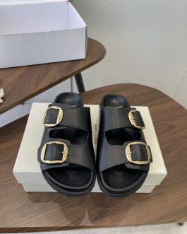 YSL Buty, sandaly klapki, skora