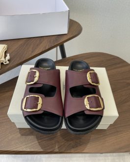 YSL Buty, sandaly klapki, skora