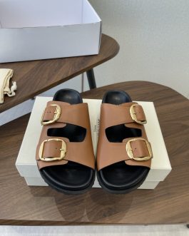 YSL Buty, sandaly klapki, skora