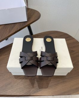 YSL Buty, sandaly klapki, skora