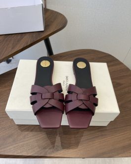 YSL Buty, sandaly klapki, skora