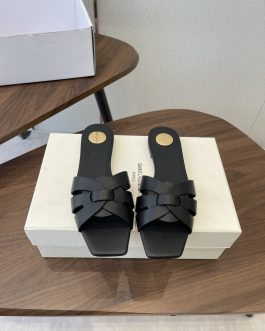 YSL Buty, sandaly klapki, skora