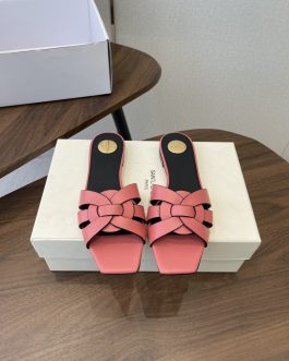 YSL Buty, sandaly klapki, skora