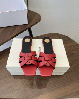 YSL Buty, sandaly klapki, skora