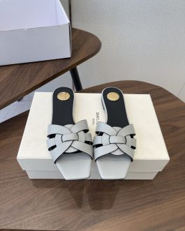 YSL Buty, sandaly klapki, skora