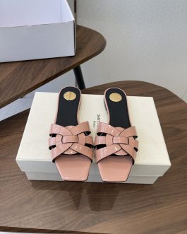 YSL Buty, sandaly klapki, skora