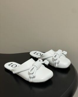 Loewe Buty, sandaly klapki, skora